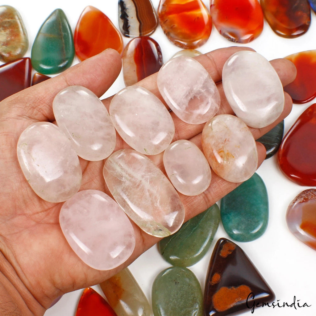 Aventurine Lot, Cabochon, Oval,Pear & Fancy Cabochon — 40 Pieces, 37mm to 52mm, 4000 Ct