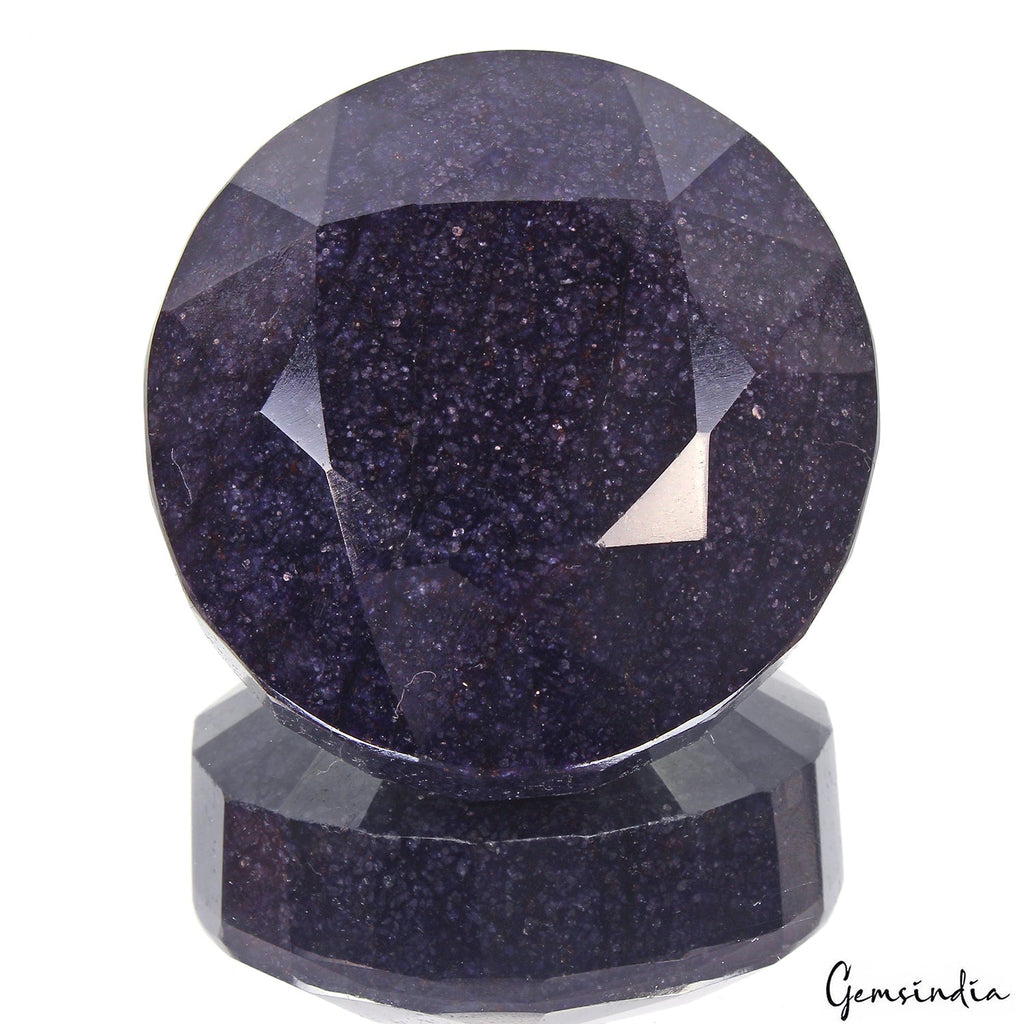 1720 Ct Natural Blue Sapphire Round Faceted Cut Earth mined Gemstone Madagascar