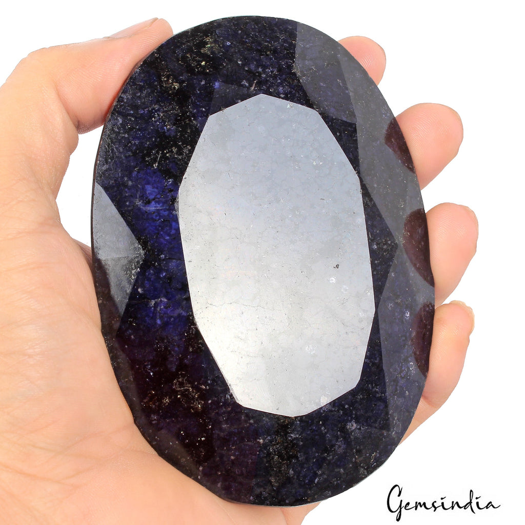 3280 Ct Natural Blue Sapphire Oval Faceted Rare Huge Museum Size Loose Gemstone