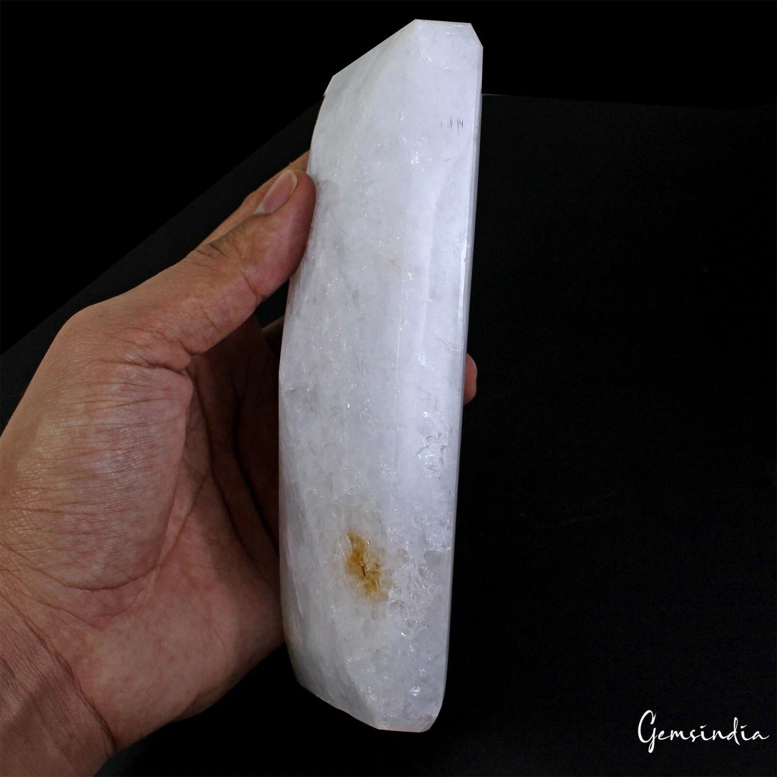 Huge 4350 Ct Natural Untreated White Quartz Earth Mined Octagon Cut Loose Gems