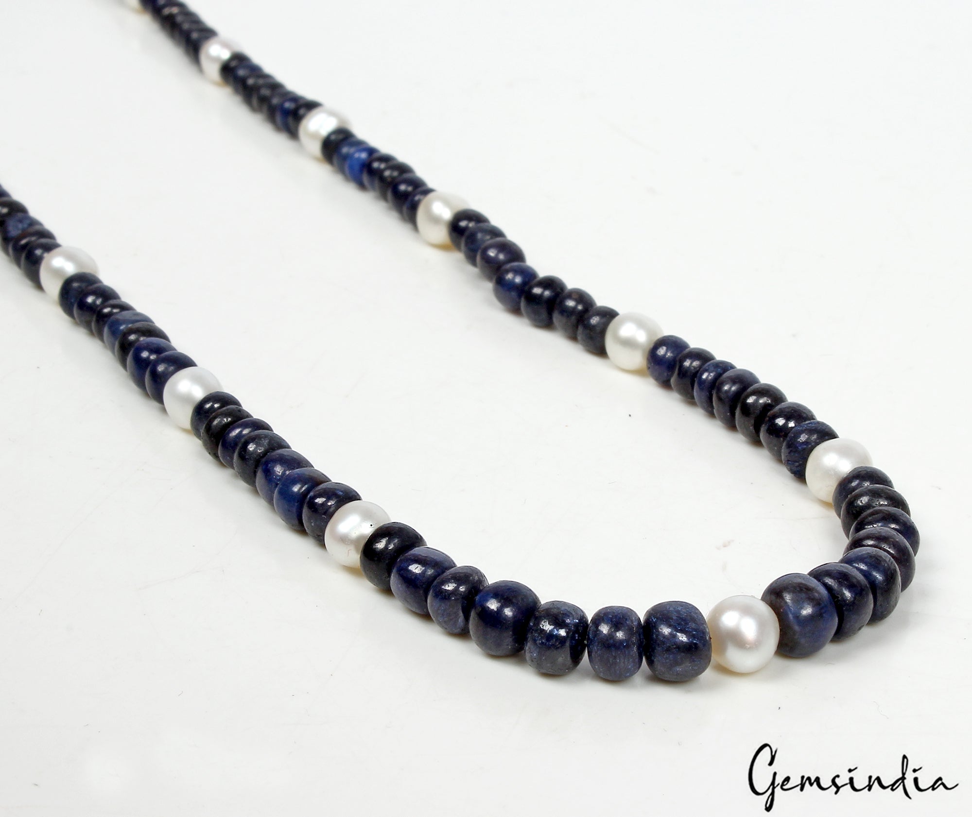 Sapphire Necklace — 3mm to 6mm, 125.50 Ct