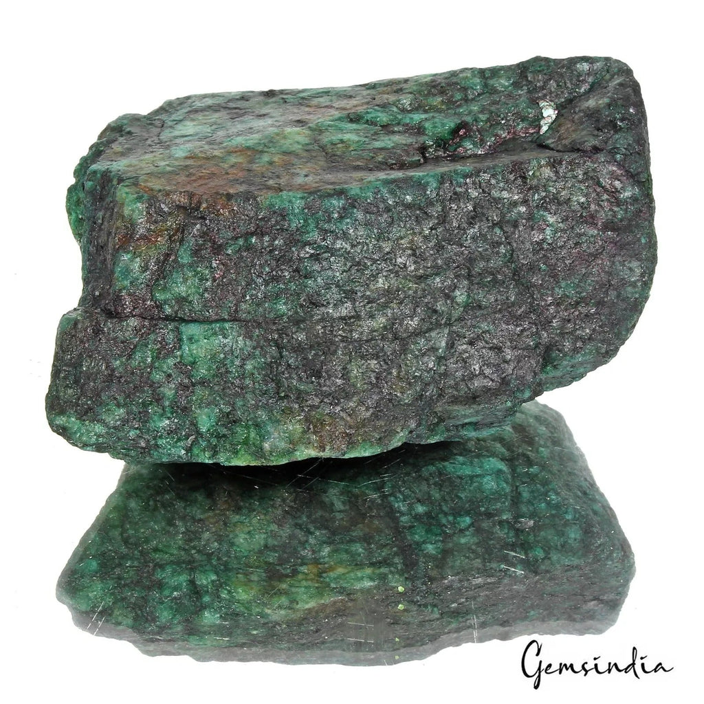 2940 Ct Natural Brazilian Green Emerald Raw Rough Rock Crystal Minerals Huge Gem