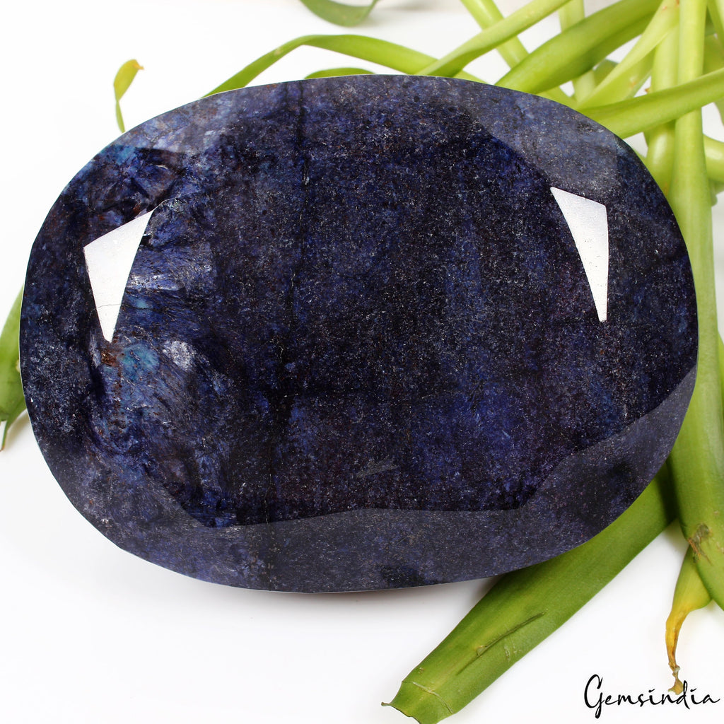 2.5 Kg Natural Blue Sapphire Oval Cut Loose Earth mined Huge Madagascar Gemstone