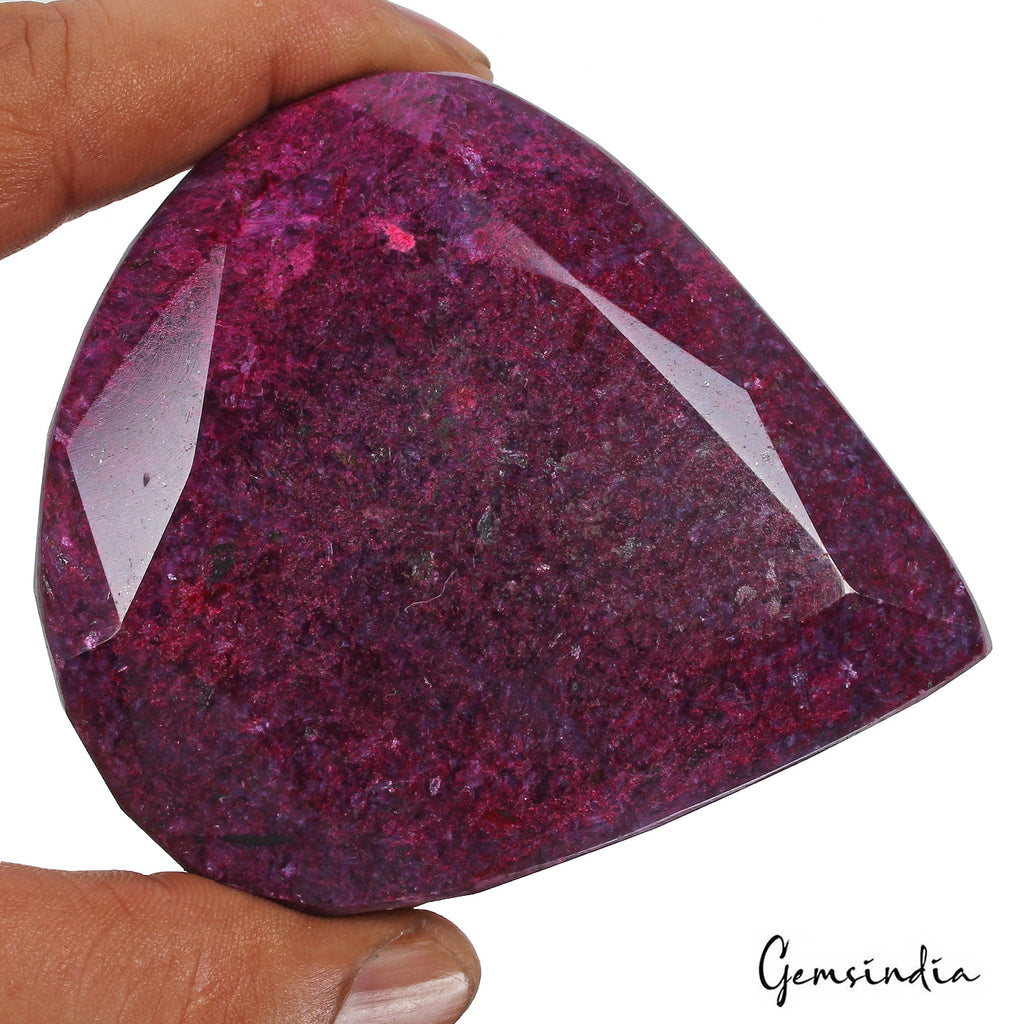 2100 Ct Large Natural Red Ruby Pear Cut Earth Mined Museum Size Loose Gemstone