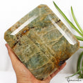 3.6 Kilo Octagon Cut Natural Green Aquamarine Unheated Brazil Large Gemstone