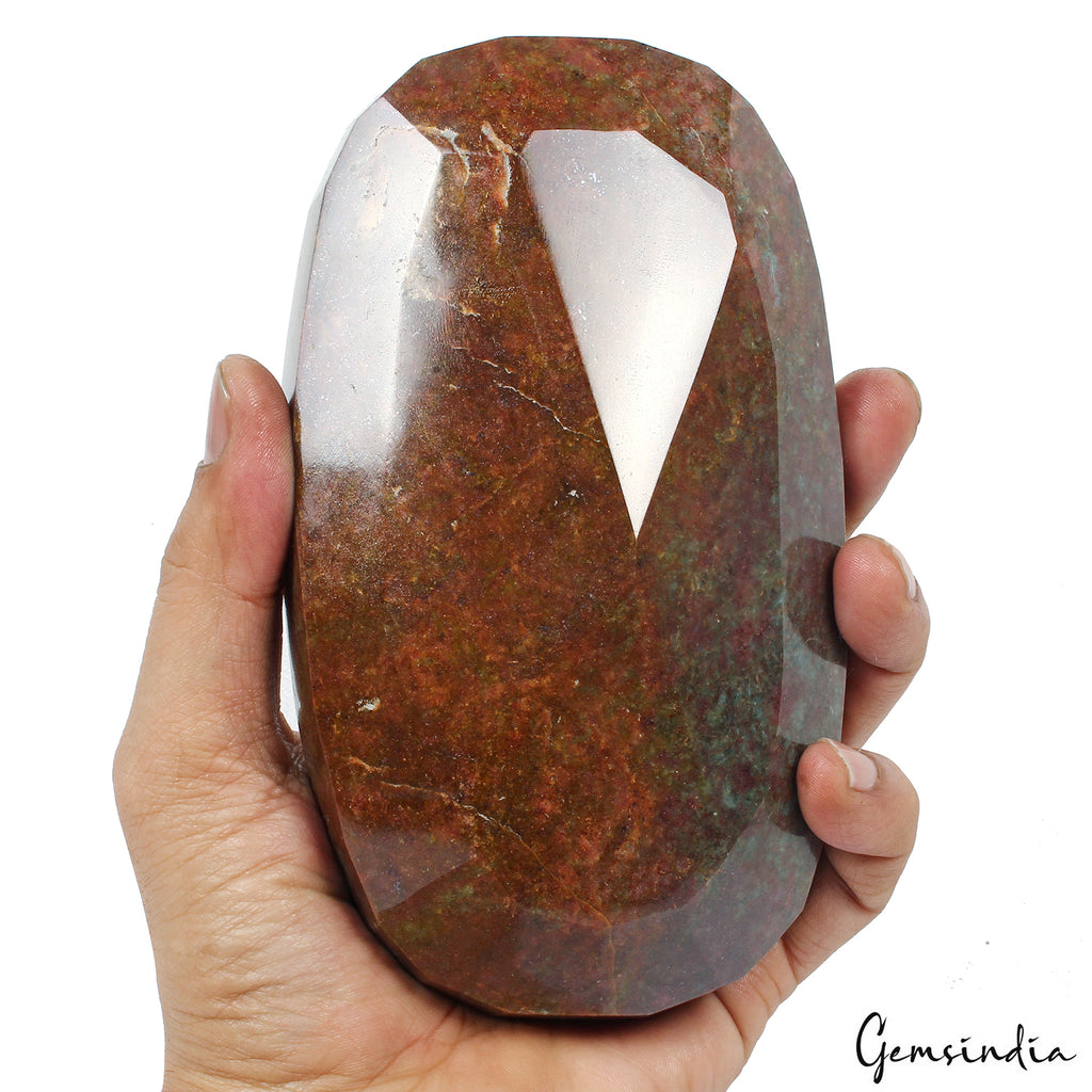 Ruby Kyanite Loose Gemstone, Oval Cut, Untreated — 6.2x3.5x1.75 Inch, 6750 Ct (1.35 Kg), Madagascar