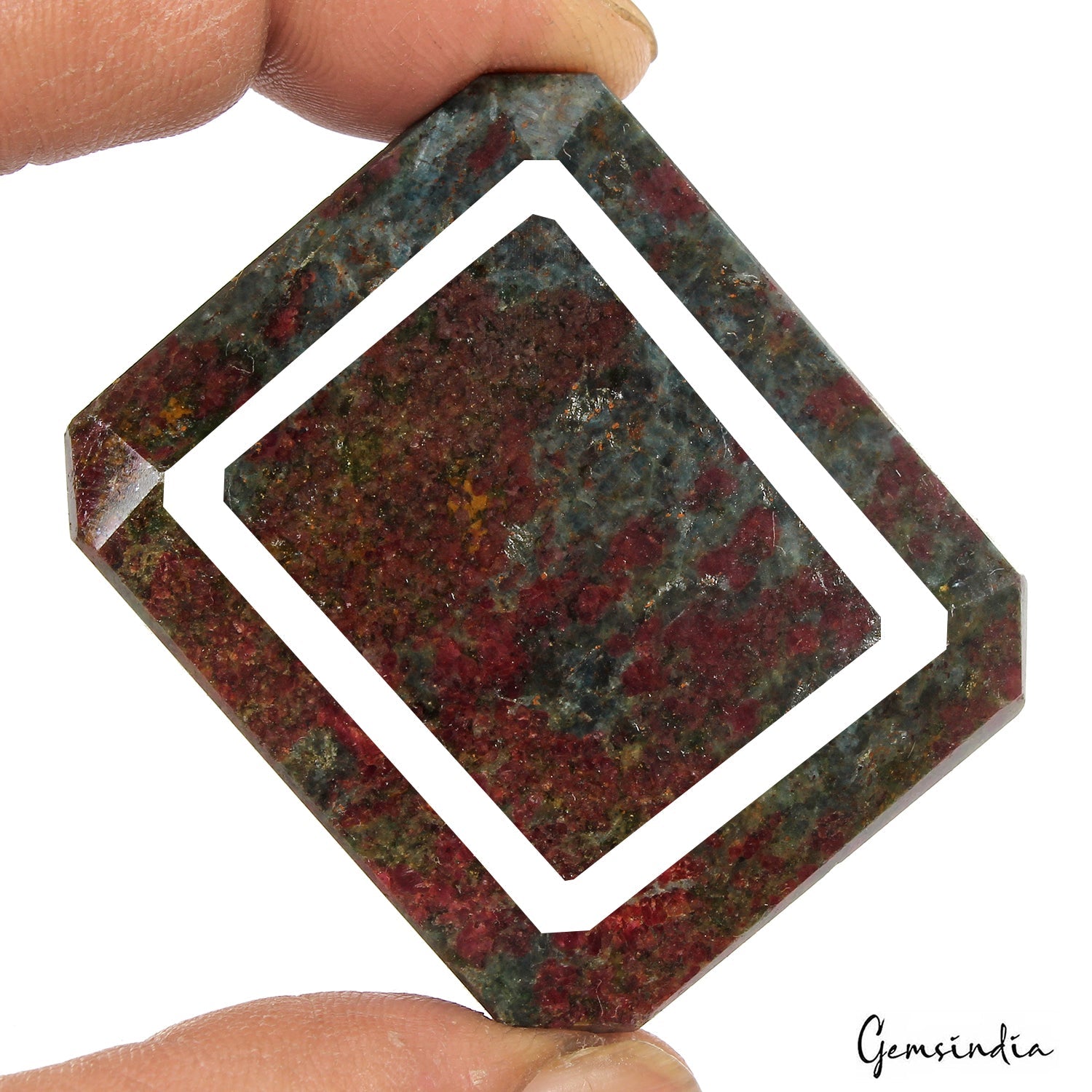 520 Ct Natural Untreated Ruby Kyanite Octagon Cut Earth Mined Huge Size Gemstone