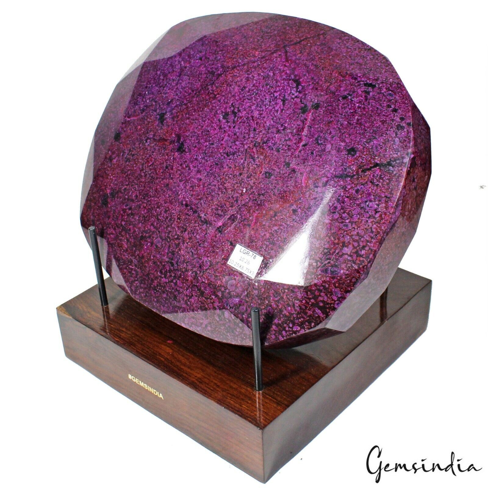 Ruby Loose Gemstone, Red — 10.2 Kg, Madagascar