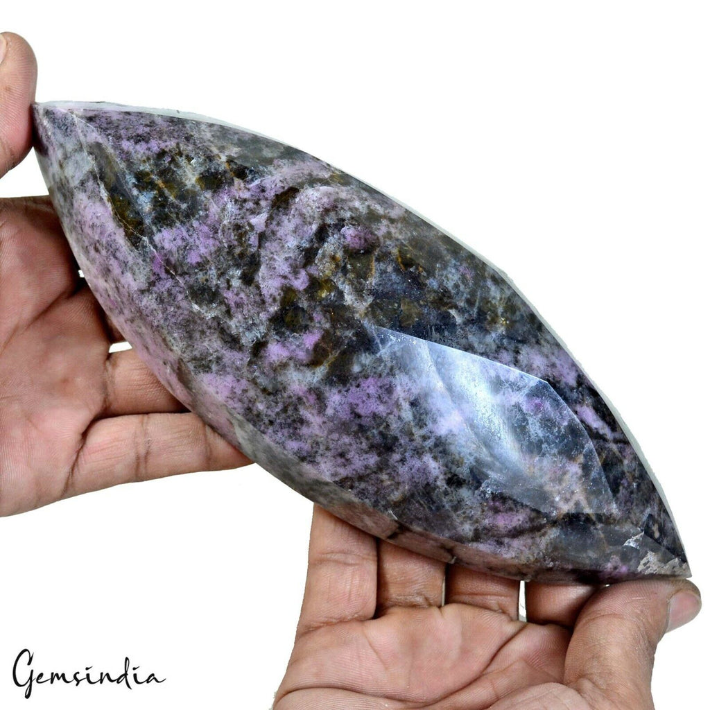0.80 Kilo Ruby In Spinel Natural Marquise Untreated Gemstone From Madagascar