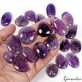 900 Ct Purple Amethyst 23-44mm Mix Shape Cabochon Loose Gemstones 22 Pcs Lot