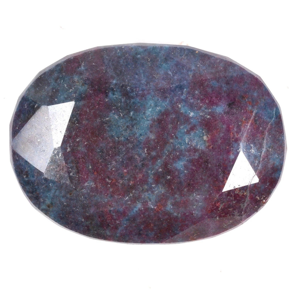 2650 Ct Natural Untreated Red Blue Ruby Kyanite Oval Museum Size Earth mined Gem