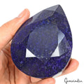 2300 Ct Natural Blue Sapphire Pear Faceted Museum Size Earth Mined Huge Gemstone