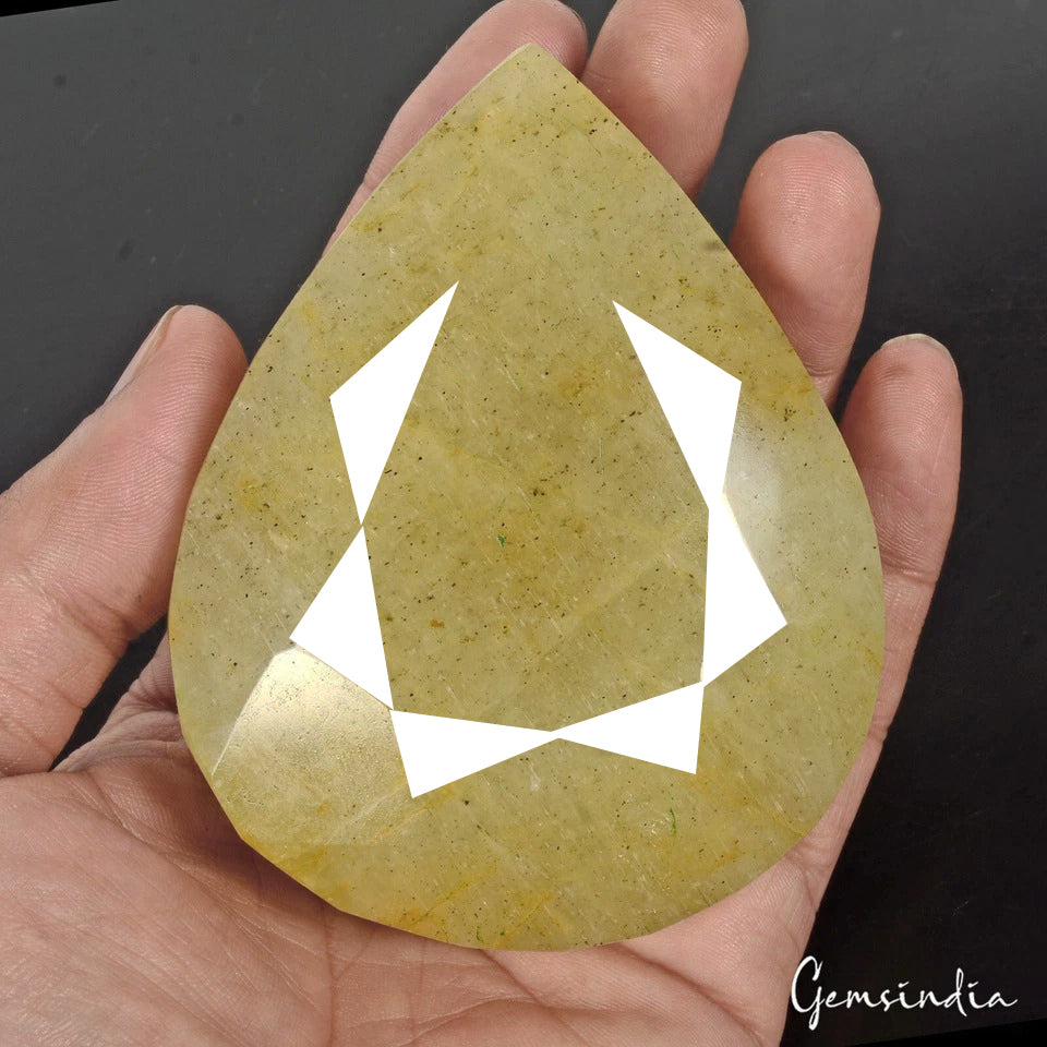1840 Ct Natural Untreated Aquamarine Beryl Brazilian Pear Cut Huge Size Gemstone