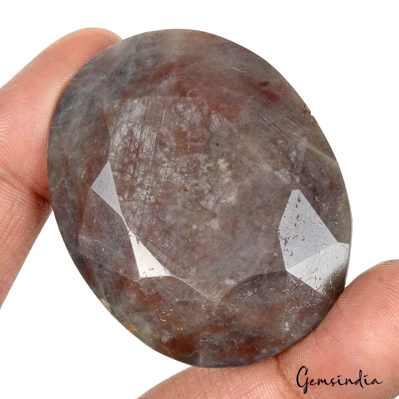 350 Cts Natural Untreated Brown Blue Sapphire Oval Huge Loose Earth mined Gem