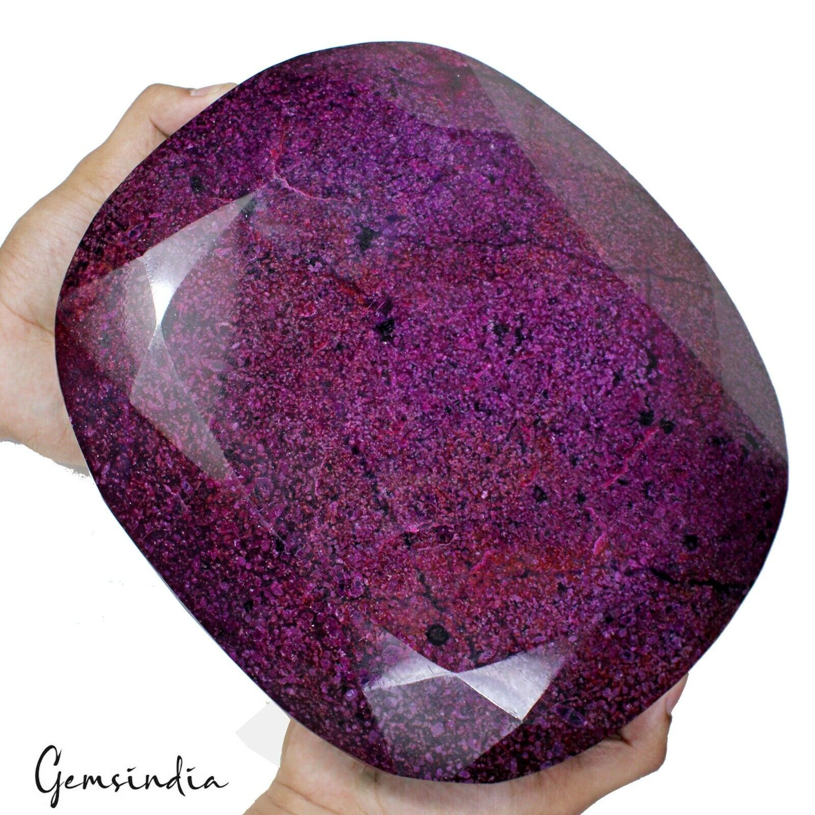 Ruby Loose Gemstone, Red — 10.2 Kg, Madagascar