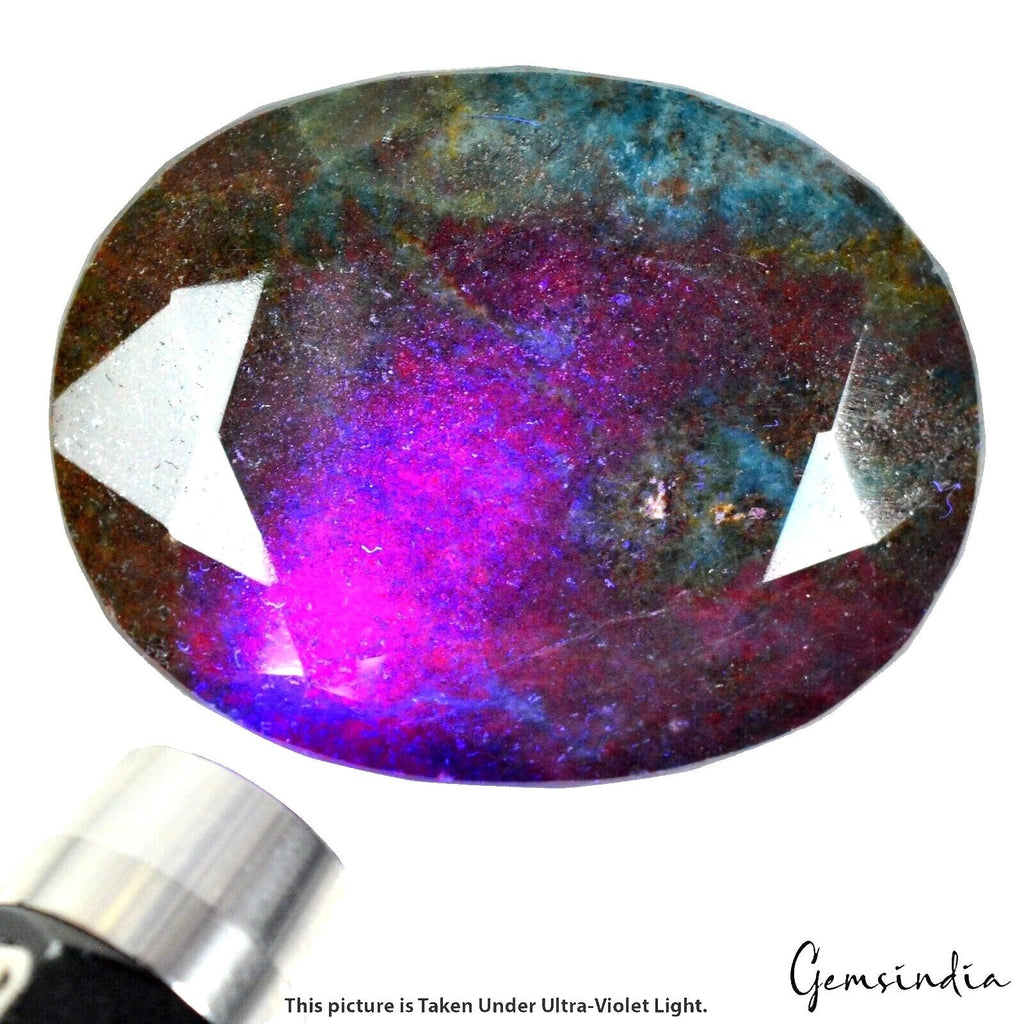 2300 Cts Natural Untreated Bi Color Ruby Kyanite Oval Earth Mined Loose Huge Gem