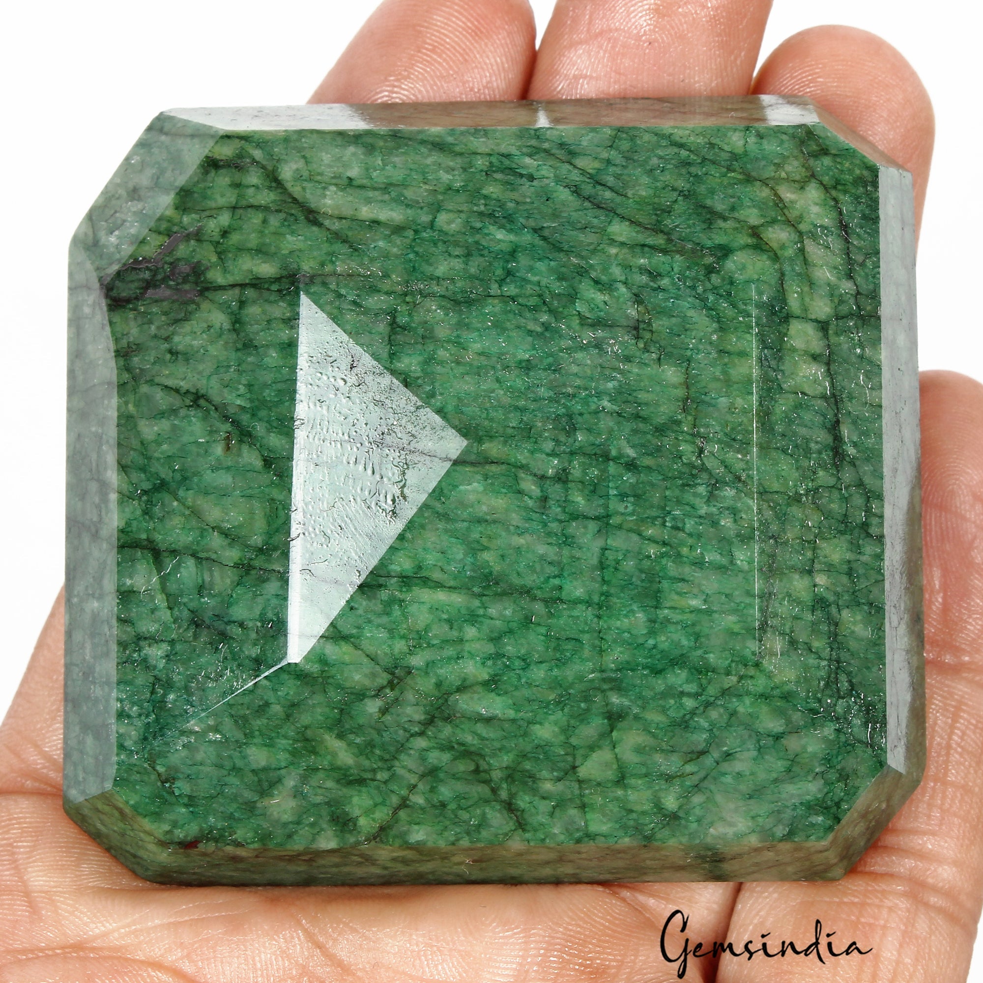730 Cts Natural Brazilian Green Emerald Octagon Cut Earth Mined Loose Huge Gems