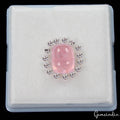 Pink Morganite & Diamond Collection: 5.10 Ct Center Stone + 15 Matching Accents