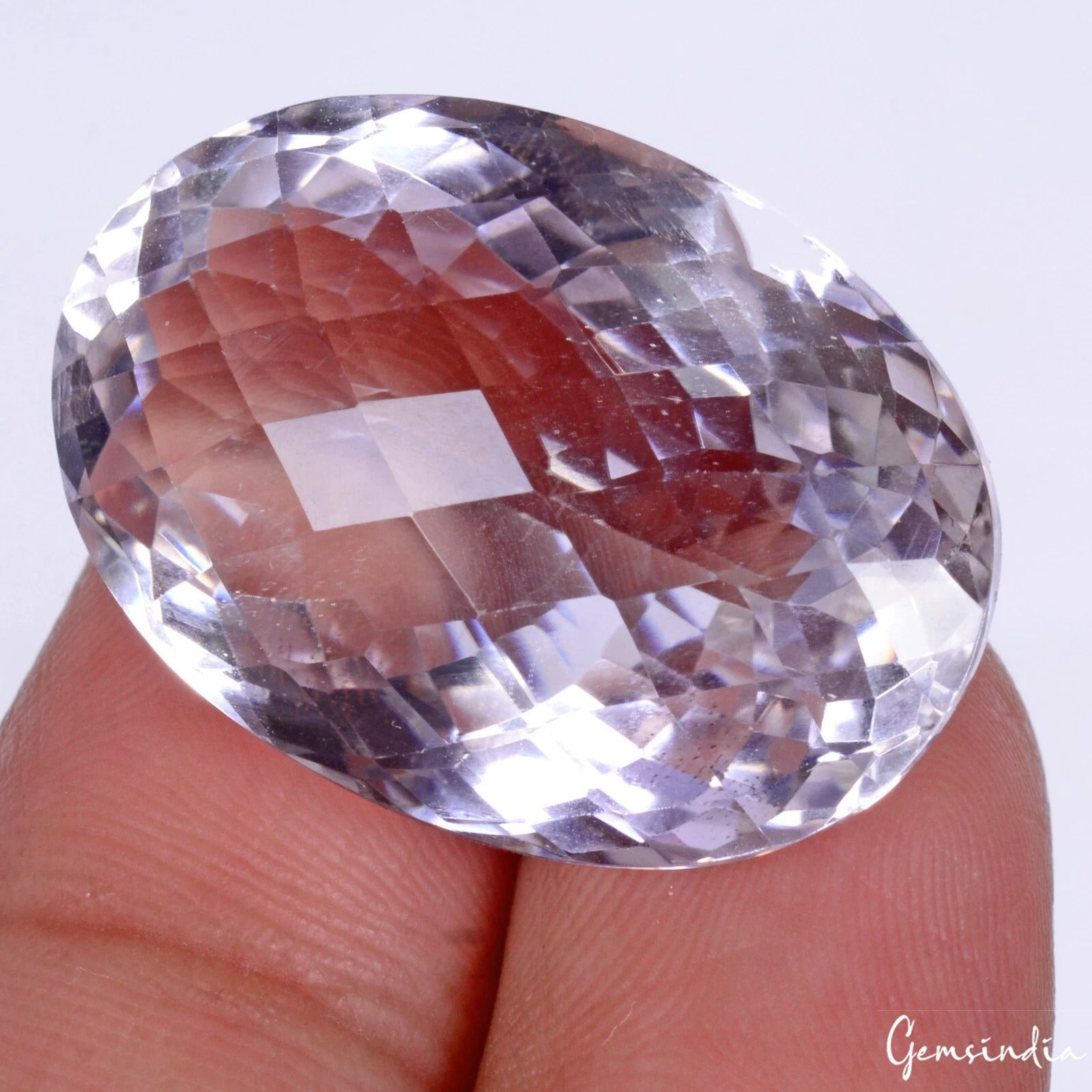 Amethyst Loose Gemstone, Untreated — 27x19x13 mm, 41.40 Ct