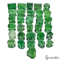 800 Ct Natural Green Brazilian Emerald Mix Cut Wholesale Gemstones Certified Lot