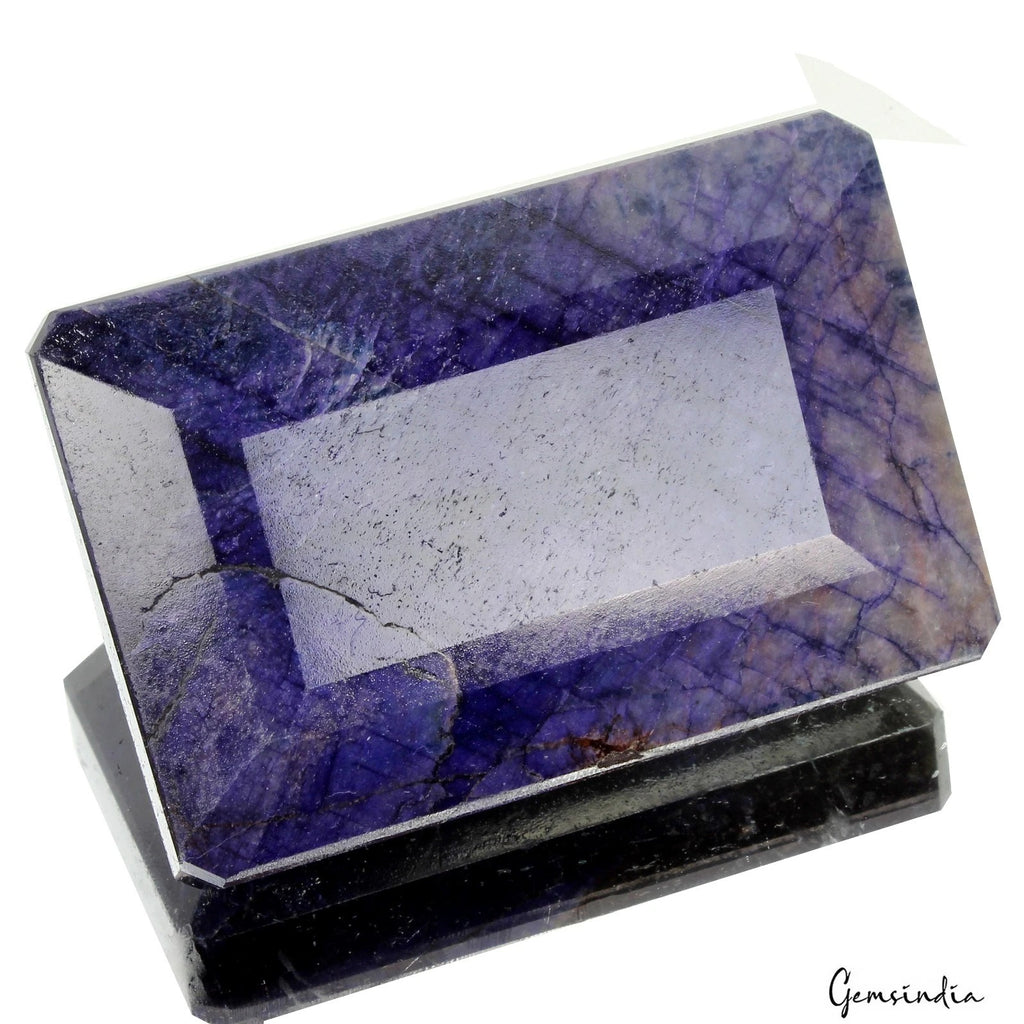 Blue Sapphire Loose Gemstone, Color Enhanced, Blue — 81x53x27mm, 1850 Ct, Madagascar
