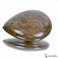 470 Cts Natural Untreated Brown Sapphire Pear Cab Huge Loose Earth Mind Huge Gem