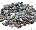 1500Ct Natural Multi Labradorite Mix Shape Cabochon Loose Gemstone Wholesale Lot