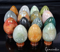 2.7 Kg Natural Untreated Multi Gemstone Egg Healing Crystal Mineral Gems Lot 15P