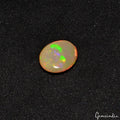 Certified 1.50 Cts Natural Untreated Ethiopian Welo Fire Opal Oval Gem For Ring