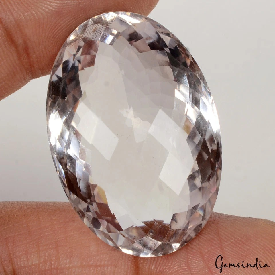 Amethyst Loose Gemstone — 37x26x16 mm, 88.40 Ct