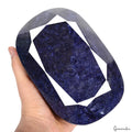 Blue Sapphire Loose Gemstone, Color Enhanced — 7x4.5x4.75 Inch, 29175 Ct (5.8 Kg), Madagascar
