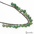 178.60 Ct/20Pcs Natural Green Emerald Round Cab Wire Loop Drill Bead For Jewelry