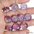 Amethyst Beaded Strand, Untreated, Purple — 14mm to 17mm, 254.10 Ct