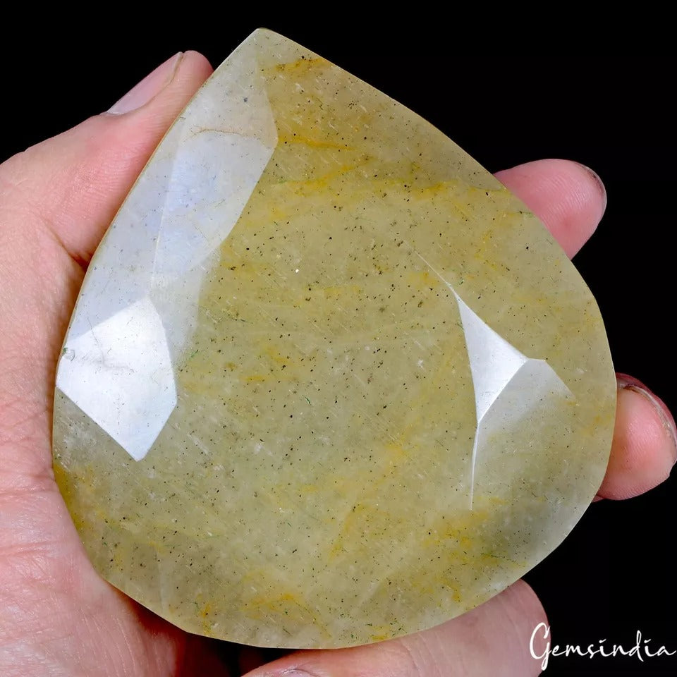 Aquamarine Loose Gemstone, Untreated — 86x79x36mm, 1800 Ct, Brazil