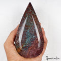 1.2Kilo Natural Ruby Kyanite Pear Untreated Huge Earth Mined Madagascar Gemstone