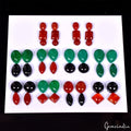 Onyx Cabochon, Marquise, Round, Oval, Rectangle, Pear, Multi Color — 05mm to 13mm, 134.40 Ct