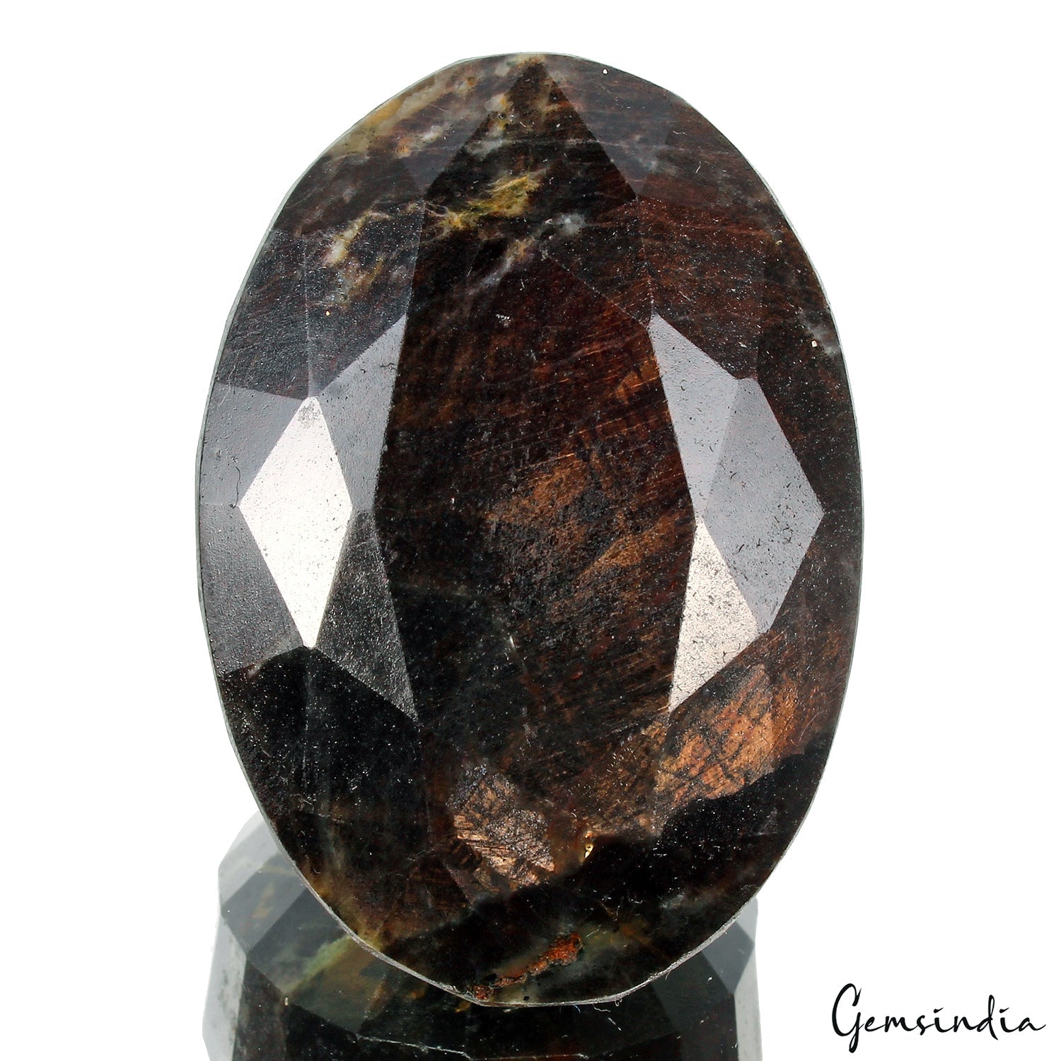 Certified 830 Cts Natural Untreated Black Brown Sapphire Oval Cut Loose Huge Gem