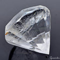 Certified 400 Ct Natural Diamond Cut White Quartz Crystal Mineral Loose Huge Gem