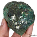 1880 Ct Natural Green Emerald Uncut Huge Size Rough Earth Mined Rock Loose Gems
