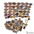 860 Ct/83 Pcs Natural Untreated Multi Color Sapphire Mix Cut 8-17mm Loose Gems