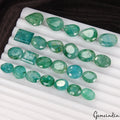 Certified 163 Ct/24 Pc Natural Top Quality Colombian Emerald Oval Cut Loose Gems