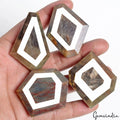 1360 Ct Natural Untreated Brown Golden Sapphire Mix Cut Faceted Loose Gems Lot