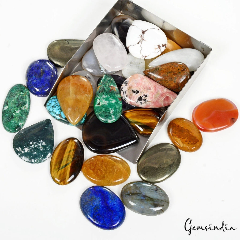 1800 Ct. Natural Multi Gemstones Mix Color/ Shape Loose jewelry Gemstones ~29 Pc