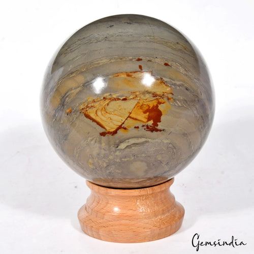 Agate Sphere, Untreated — 3 Inch, 0.71 Kg (3550 Ct), Madagascar