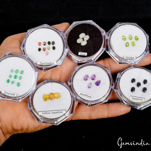 Amethyst Lot, Loose Gemstone, Untreated — 39 Pieces, 4mm to 8mm, 18.20 Ct
