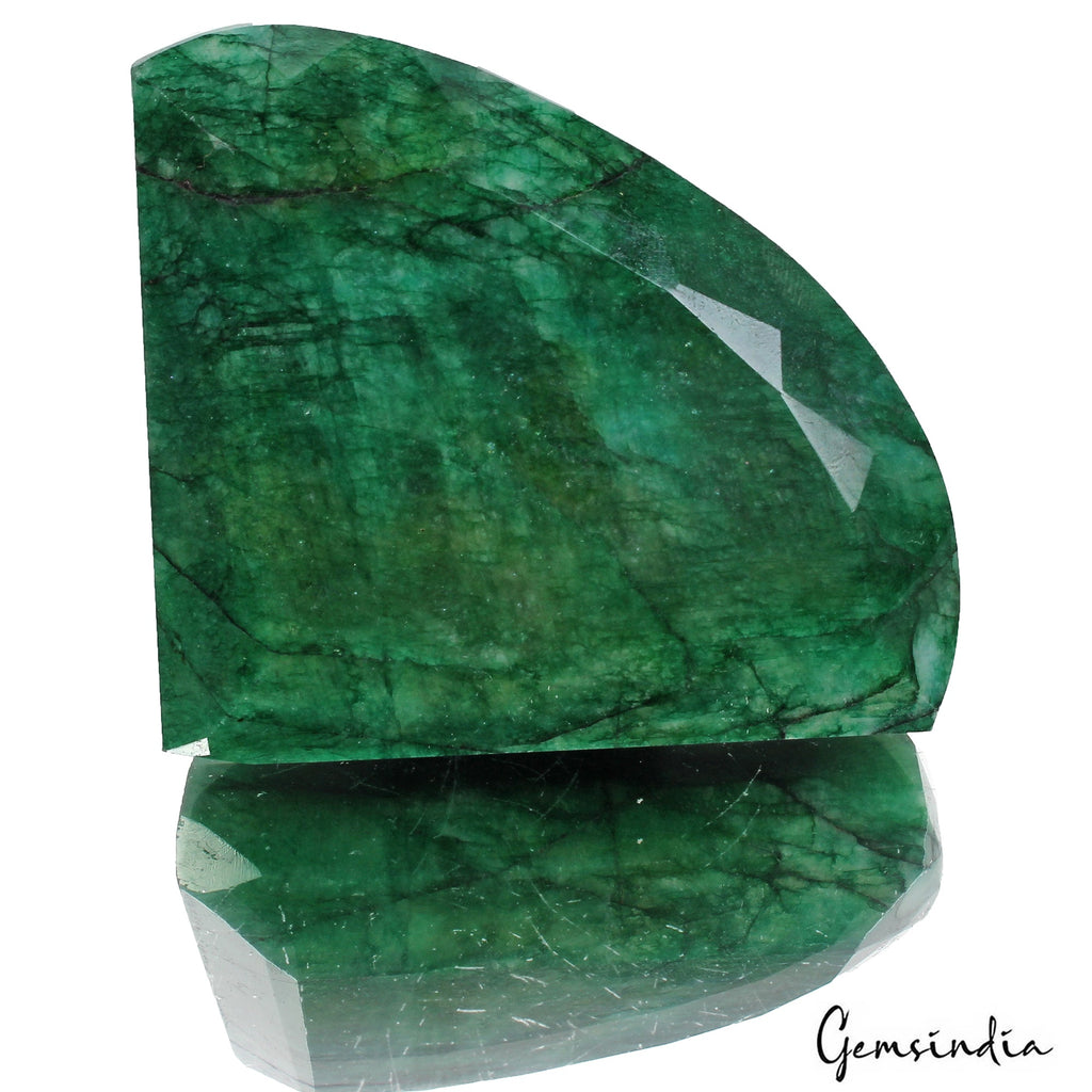 1150 Ct Natural Green Emerald Fancy Faceted Earth Mined Museum Size Loose Gems