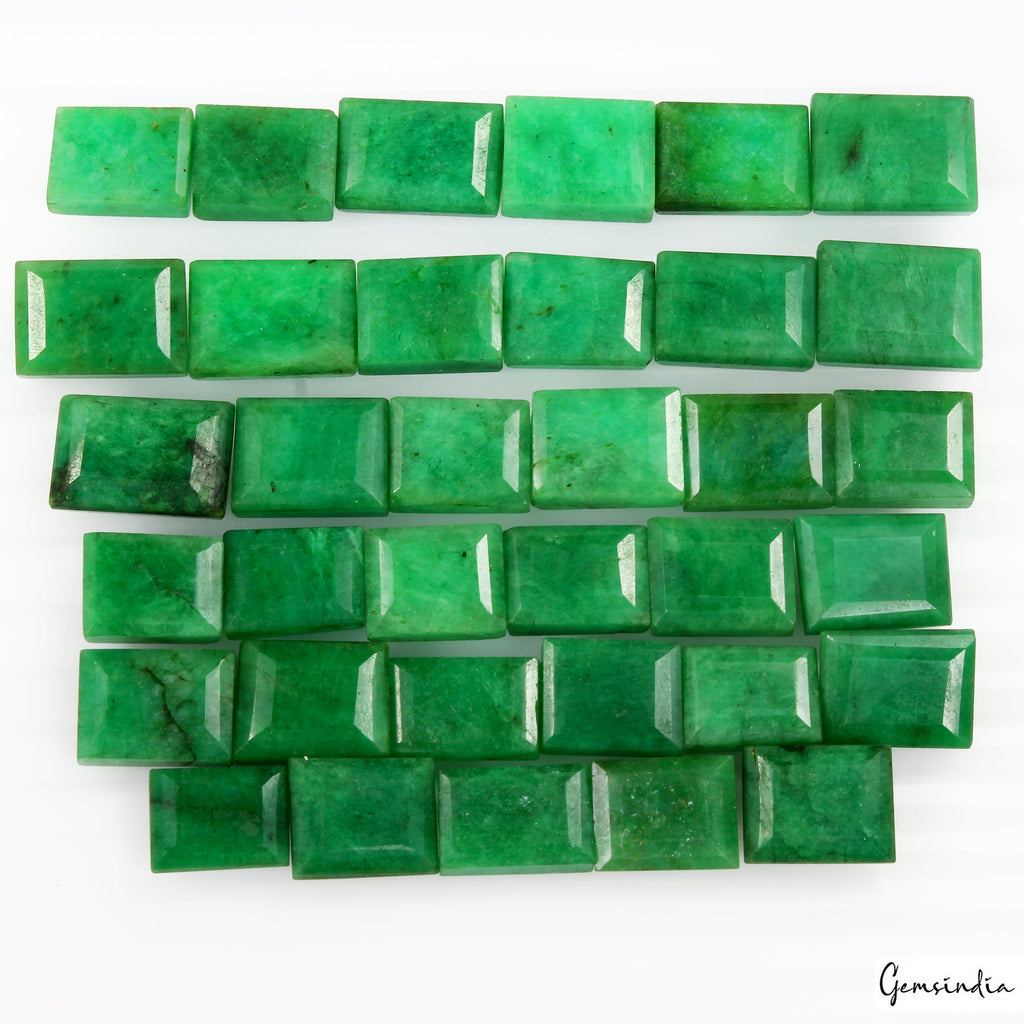 Natural 540 Ct Fine Cut Colombian Green Emerald Best Loose Gemstone Lot for Ring