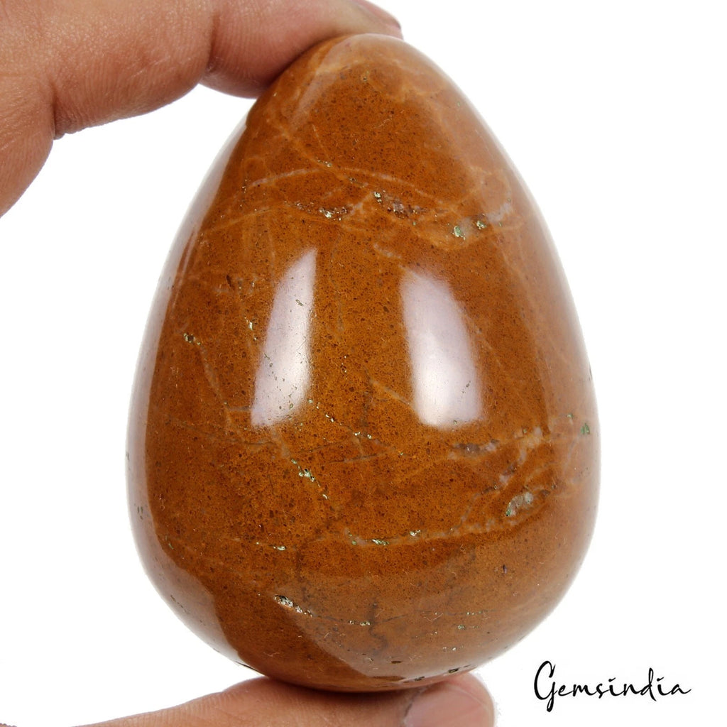 Agate Sphere, Untreated, Brown — 69 x 49mm, 0.232 Kg (1160 Ct), Madagascar
