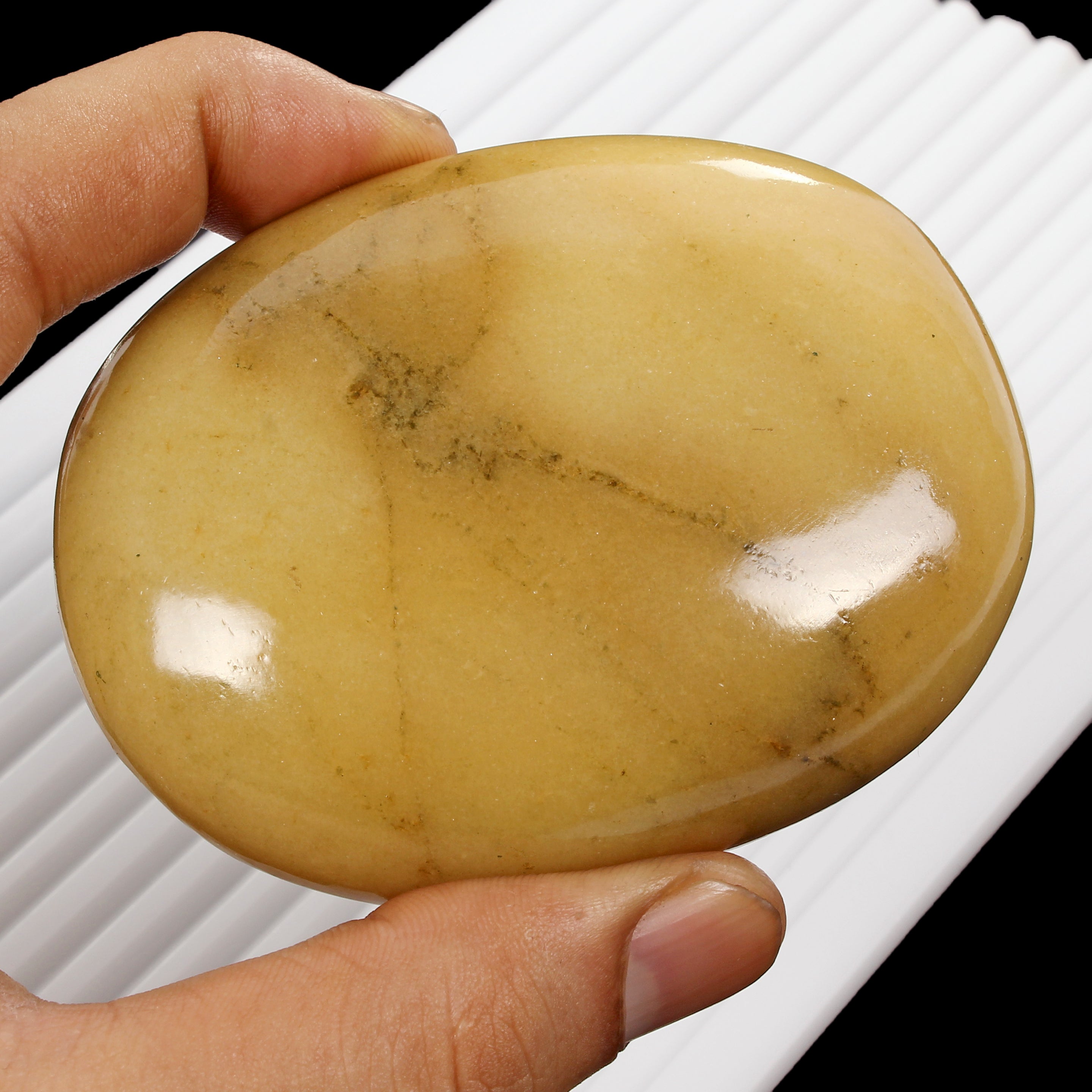 1000 Ct Natural Yellow Aventurine Oval Cab Earth Mined Huge Size Loose Gemstone