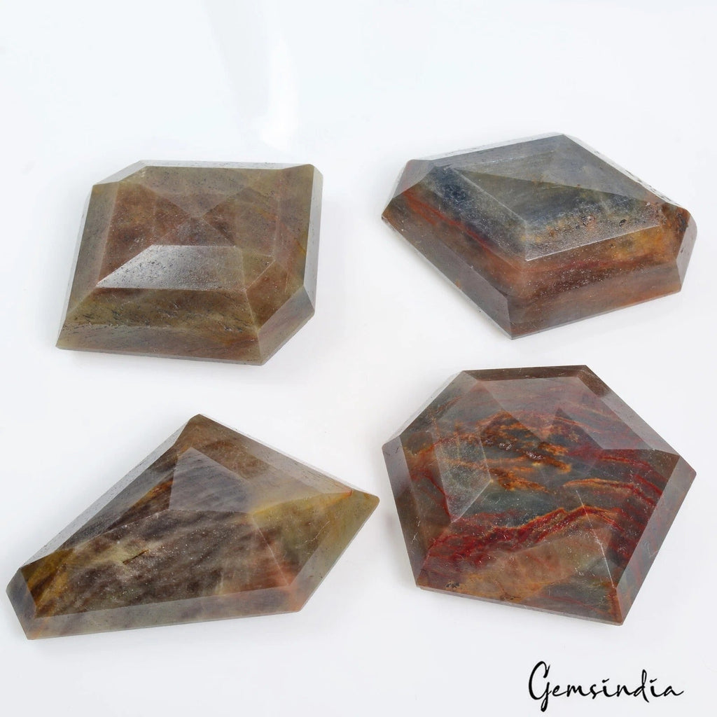 1360 Ct Natural Untreated Brown Golden Sapphire Mix Cut Faceted Loose Gems Lot
